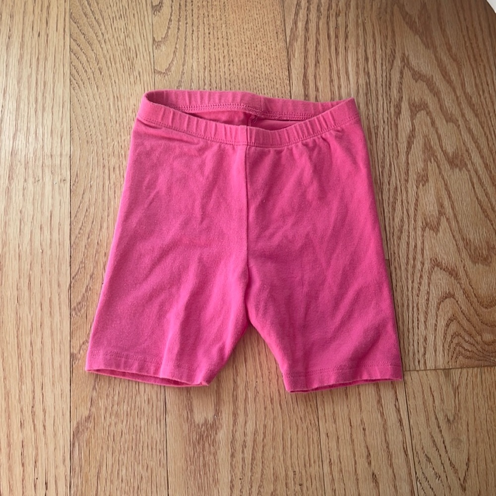 Good condition Cat & Jack pink biker shorts - Size 3T